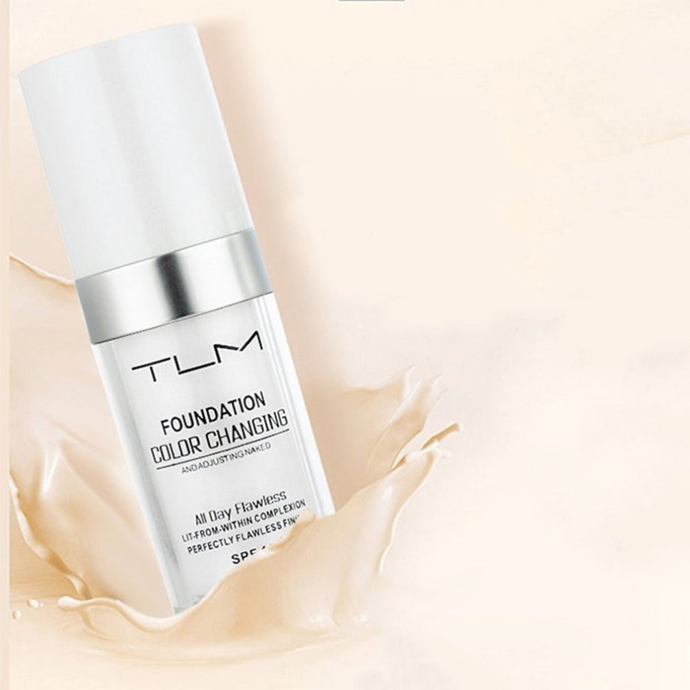 Effortless Beauty On-The-Go: Portable Temperature Liquid Foundation BB Concealer