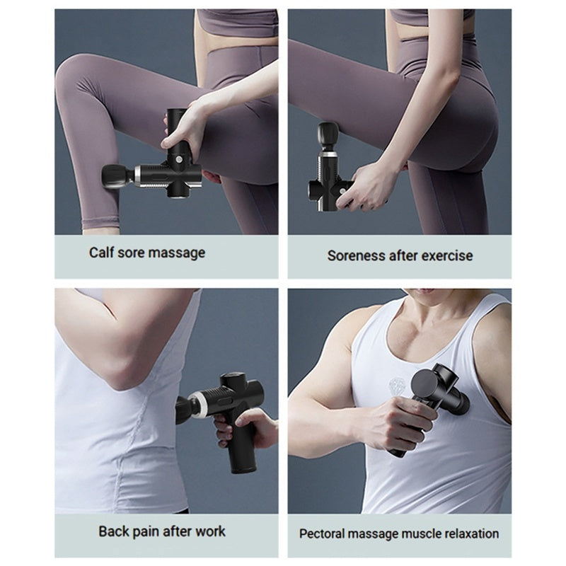 Revitalize On-The-Go: Mini Electric Massage Gun Fitness Equipment