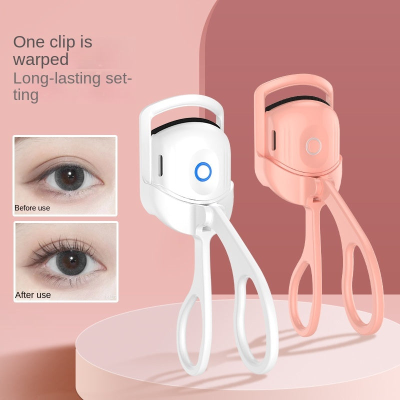 Elevate Your Look: Rechargeable Portable Electric Heated Eyelash Curler for Long-Lasting Curls