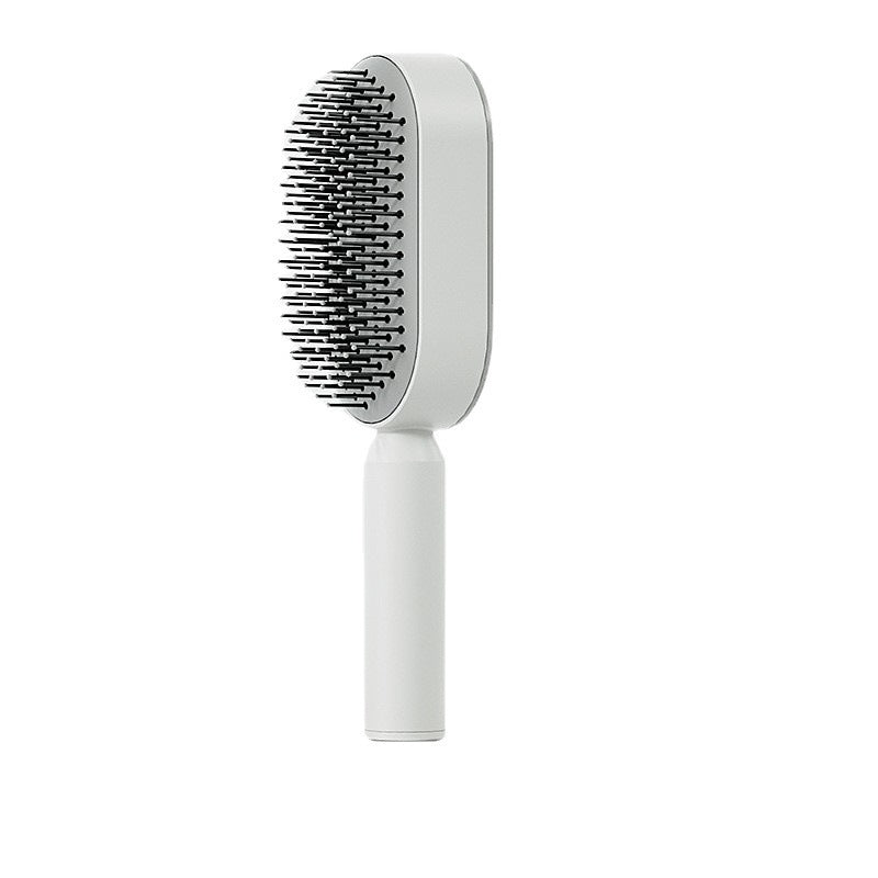 Glamorous Mane Care: Self-Cleaning Hair Brush with Airbag Massage
