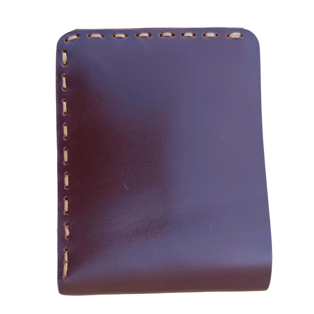 Crafted Elegance: JINUS Handmade Leather Men's Wallet in Brown