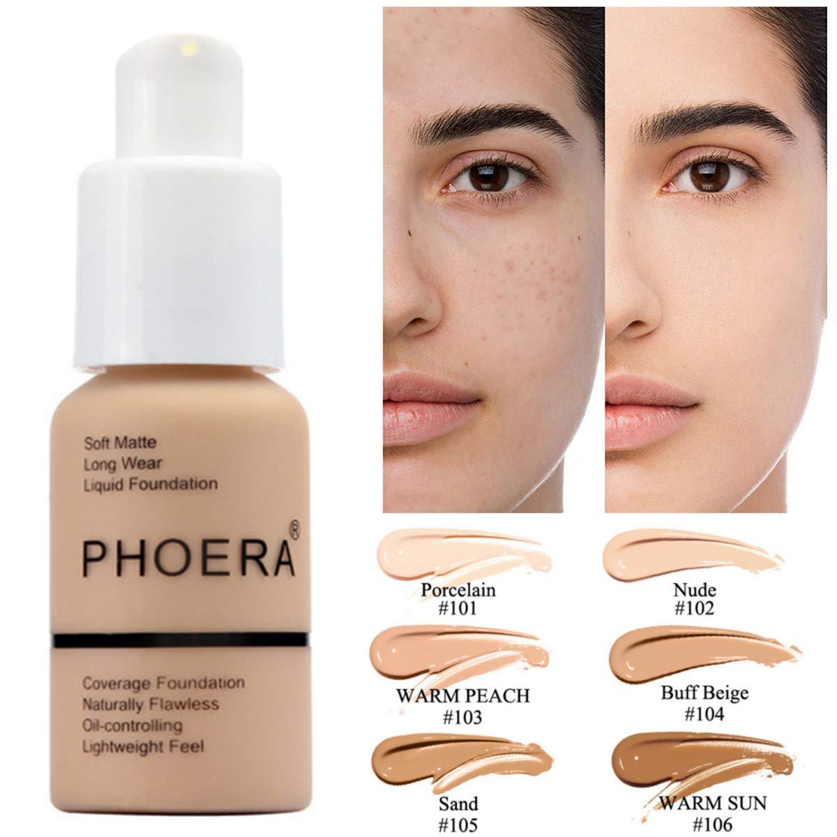 Flawless Coverage, Effortless Beauty: Press-Type Oil Control Matte Concealer Foundation Cream