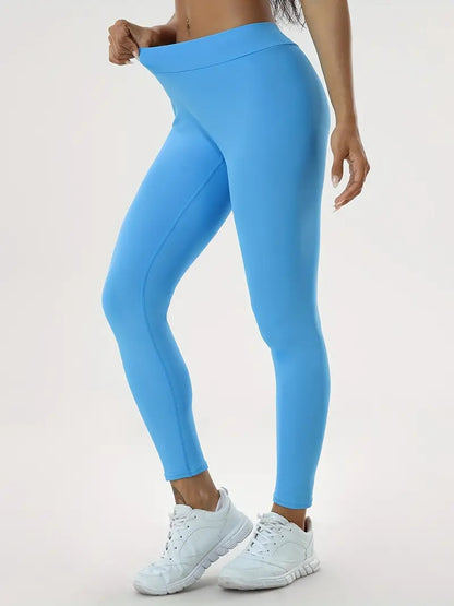 Women's High Waist Yoga Pants - Lift & High Elastic Fitness Trousers - Jinus Emporium