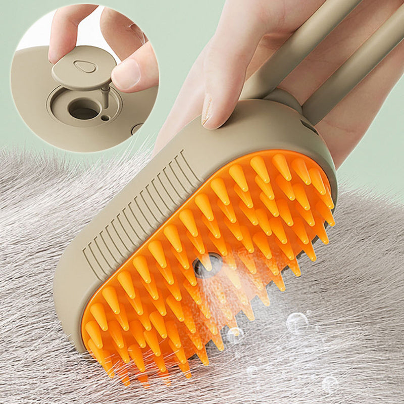 Pamper Your Pet with Our 3-in-1 Cat Steam Brush and Dog Grooming Comb