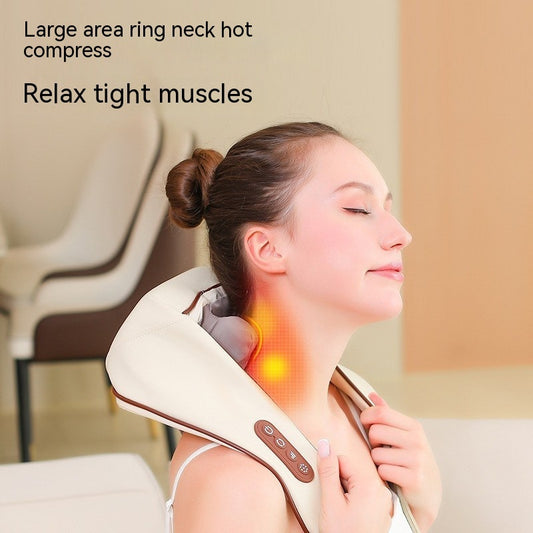 Relax and Unwind with Our Home Kneading Hot Compress Shoulder and Neck Massager - Jinus Emporium