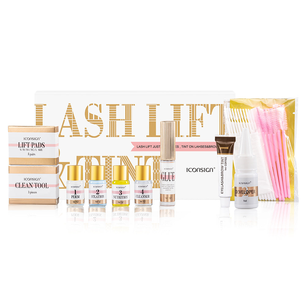 Luxe Lash & Brow Perfection: ICONSIGN Lash Lift & Eyebrow Tint Kit