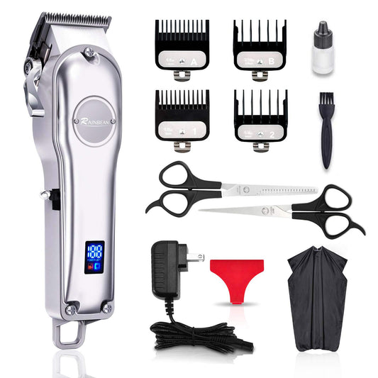Sleek Grooming Essential: 3-in-1 IPX7 Waterproof Hair Trimmer for Men, Women & Children - Jinus Emporium