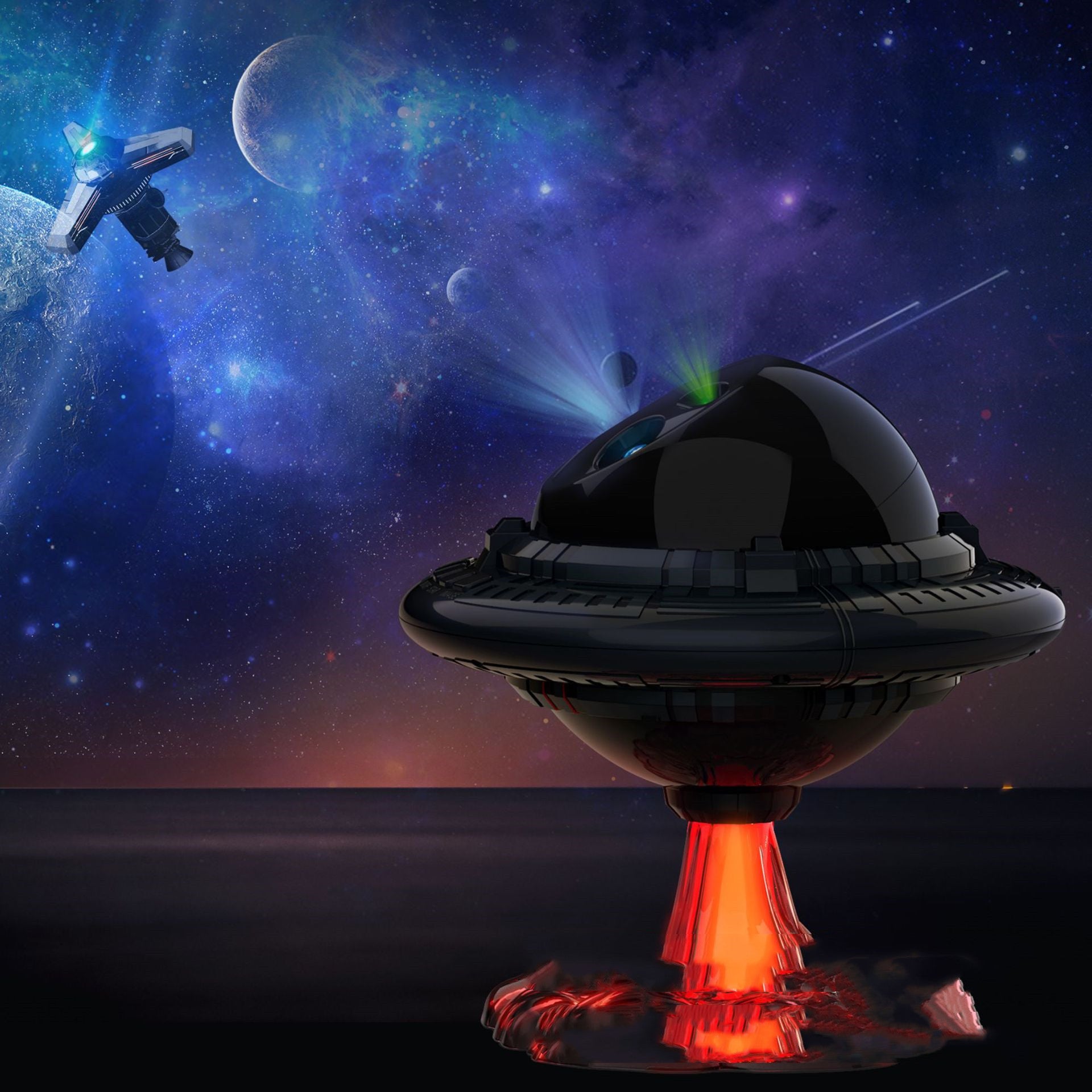 Creative Gift: UFO Laser Projector for Atmosphere Enhancement
