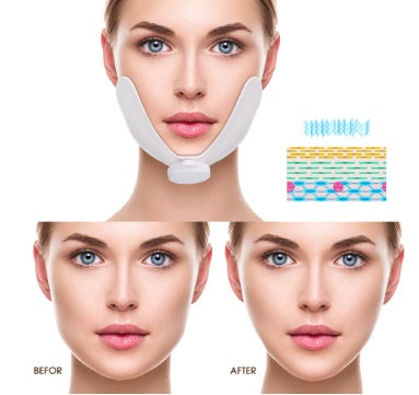Radiant Contours: Women's V-Shape Facial Slimming Massager for Lifting