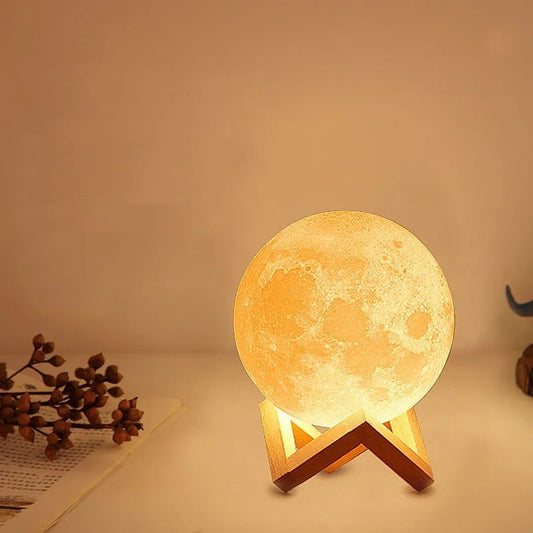 3D Printing Moon Night Table Lamp: The Perfect Chinese Valentine's Day Gift - Jinus Emporium