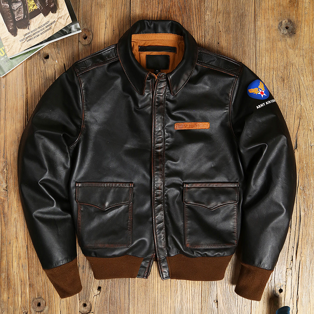 American Casual Biker Leather Jacket - Jinus Emporium