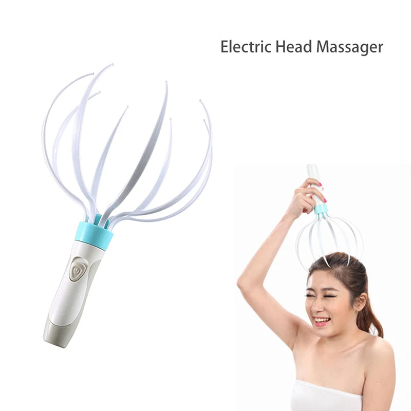 Revitalize Your Senses: Eight-Claw Electric Head Massager with Scalp Vibration Massage - Jinus Emporium