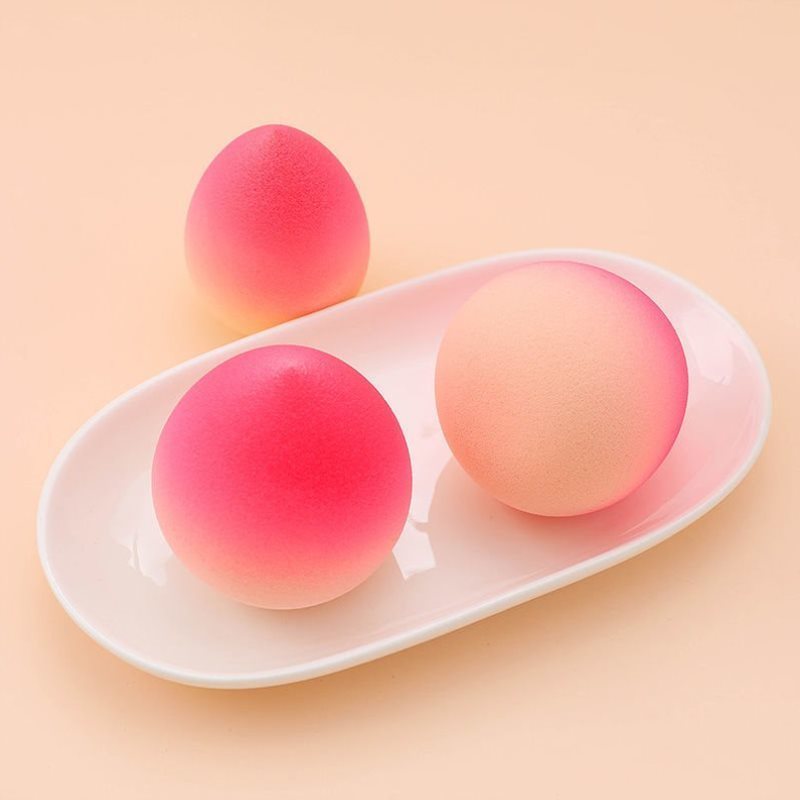 Velvety Perfection: Super Soft Air Cushion Makeup Sponge Egg for Beauty Makeup - Jinus Emporium