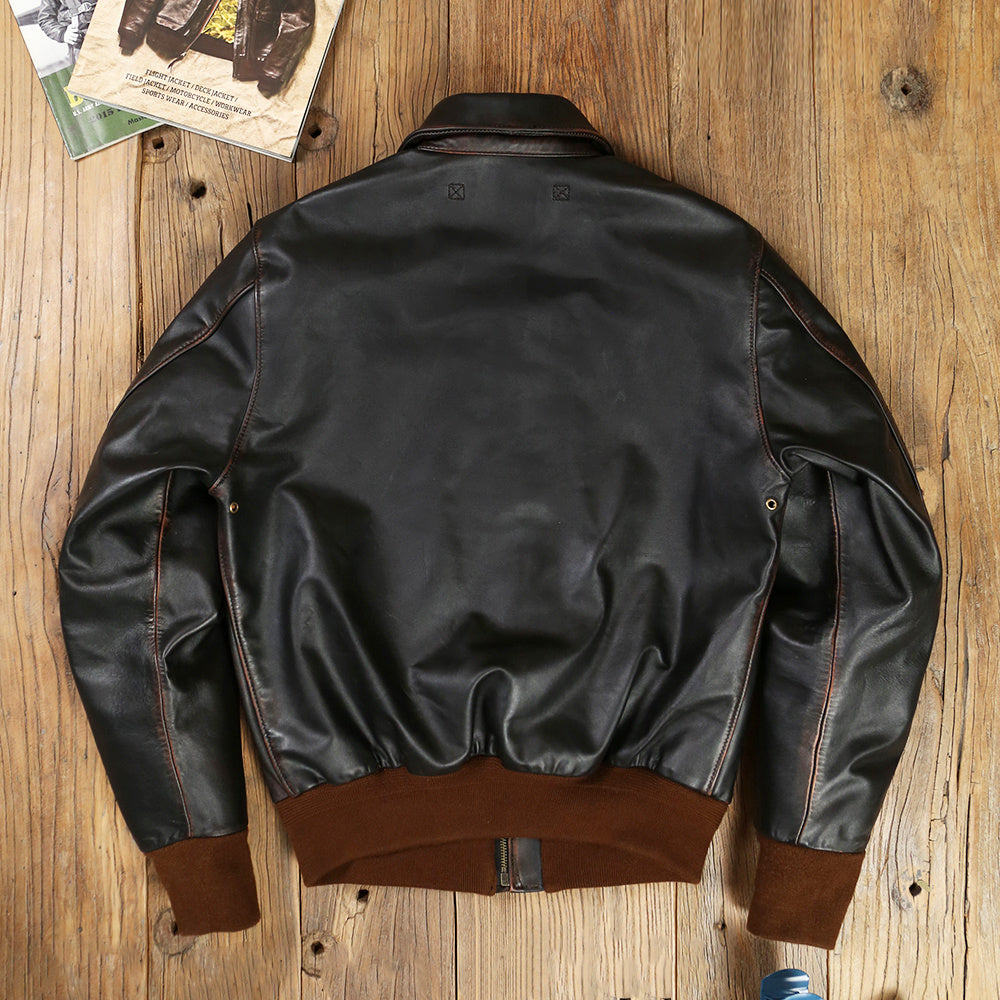American Casual Biker Leather Jacket