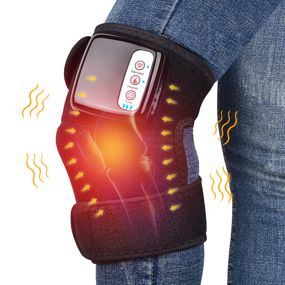 Revitalize Your Joints: Electric Infrared Heating Knee Massager Wrap with Vibration Therapy for Targeted Pain Relief - Jinus Emporium
