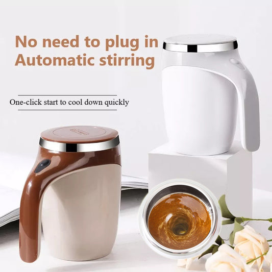 Elevate Your Coffee Experience with Our Rechargeable Automatic Stirring Cup - Jinus Emporium