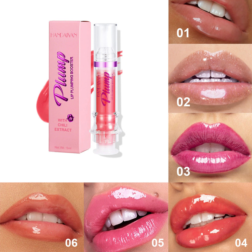Glowing Lips, Radiant You: New Tube Lip Rich Lip Color for Luscious, Spicy Kissable Lips